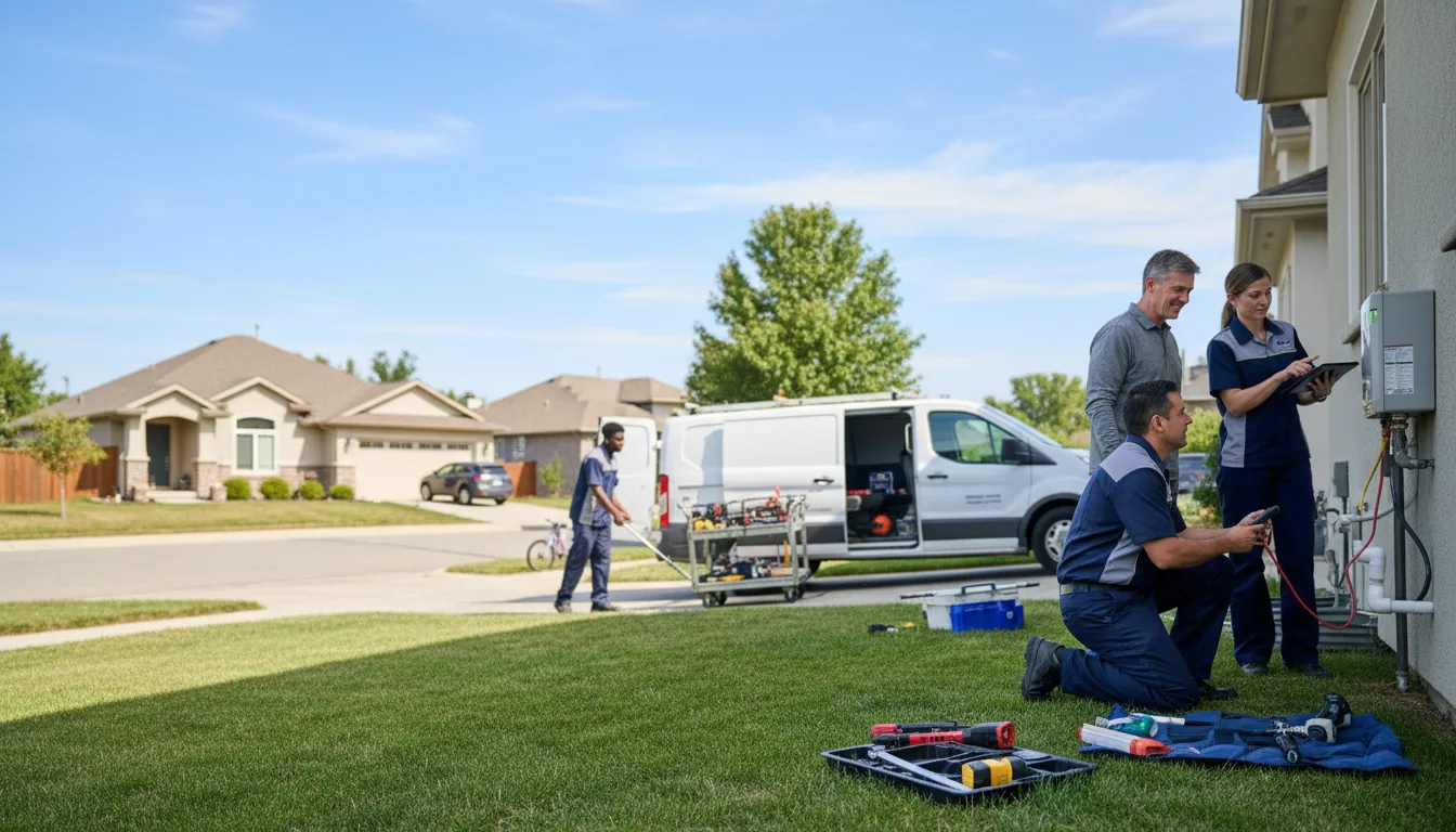 Tankless water heater service in Shallowater, TX